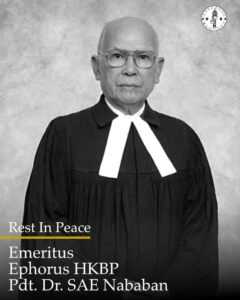 Turut Berdukacita: Pendeta SAE Nababan - Media Baca, Karya, dan Informasi HKBP Kasih Prabumulih Turut Berdukacita: Pendeta SAE Nababan